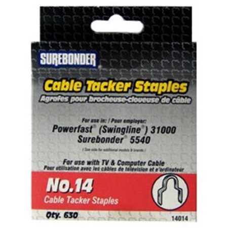 Fpc FPC 14014 No.14 Round Cable Tacker Staples - 0.25 in. 781245
